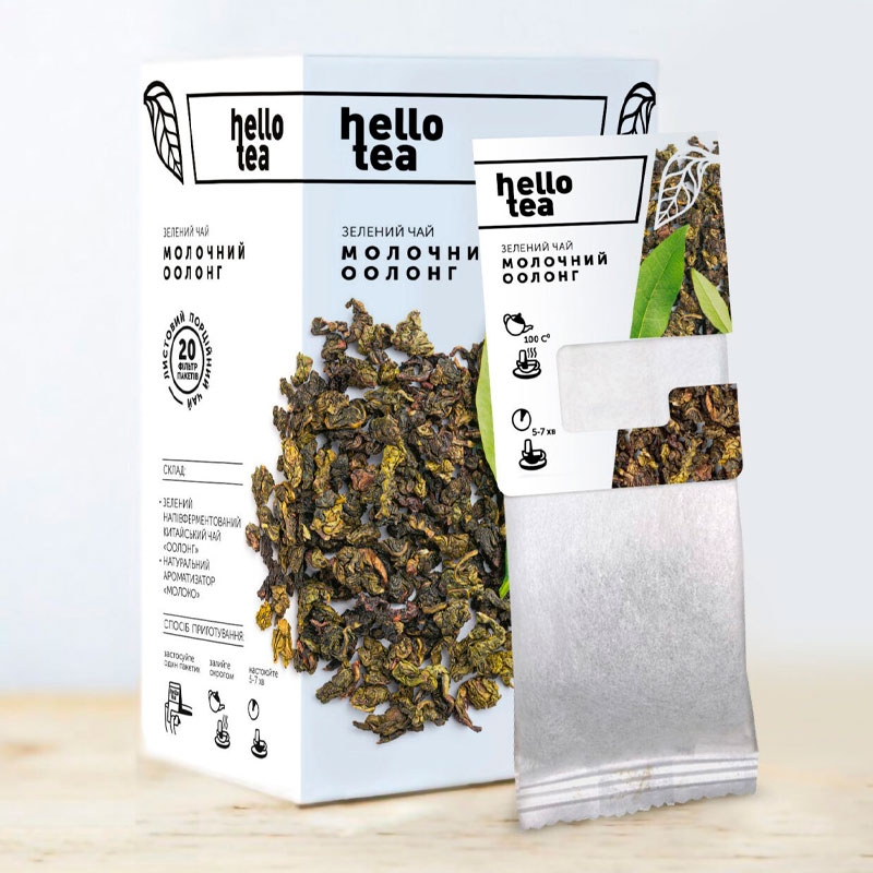 Чай пакетированный Оолонг Молочный Hello Tea – купить по выгодной цене ...