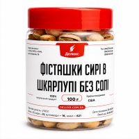 Фісташки без солі 100 г в упаковці