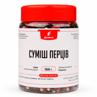 Перечный микс 100 г – натуральная смесь черного, белого, зеленого и розового перца