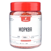 Сушеная морковь 100 грамм (мини)