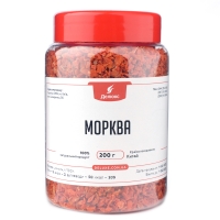 Морковь сушеная кубиков для супов, подлив (мини)