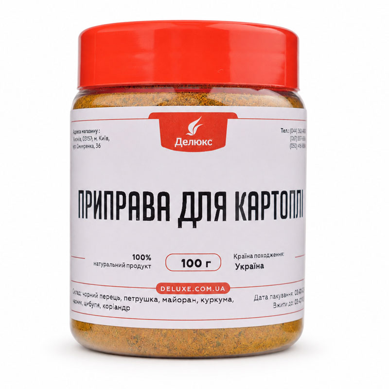 Приправа для картоплі Упаковка 100 грам