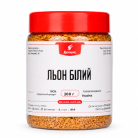 Семена белого льна для салатов и каш