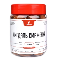 Смажений мигдальний горіх у баночці 100 г (мини)