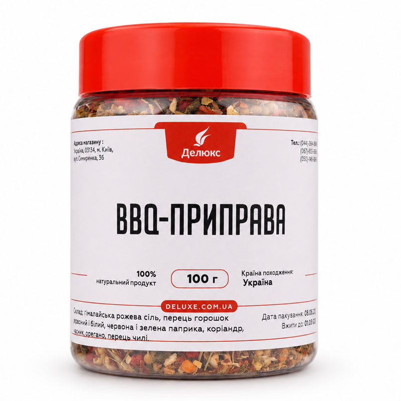 BBQ-приправа в упаковці 100 грам