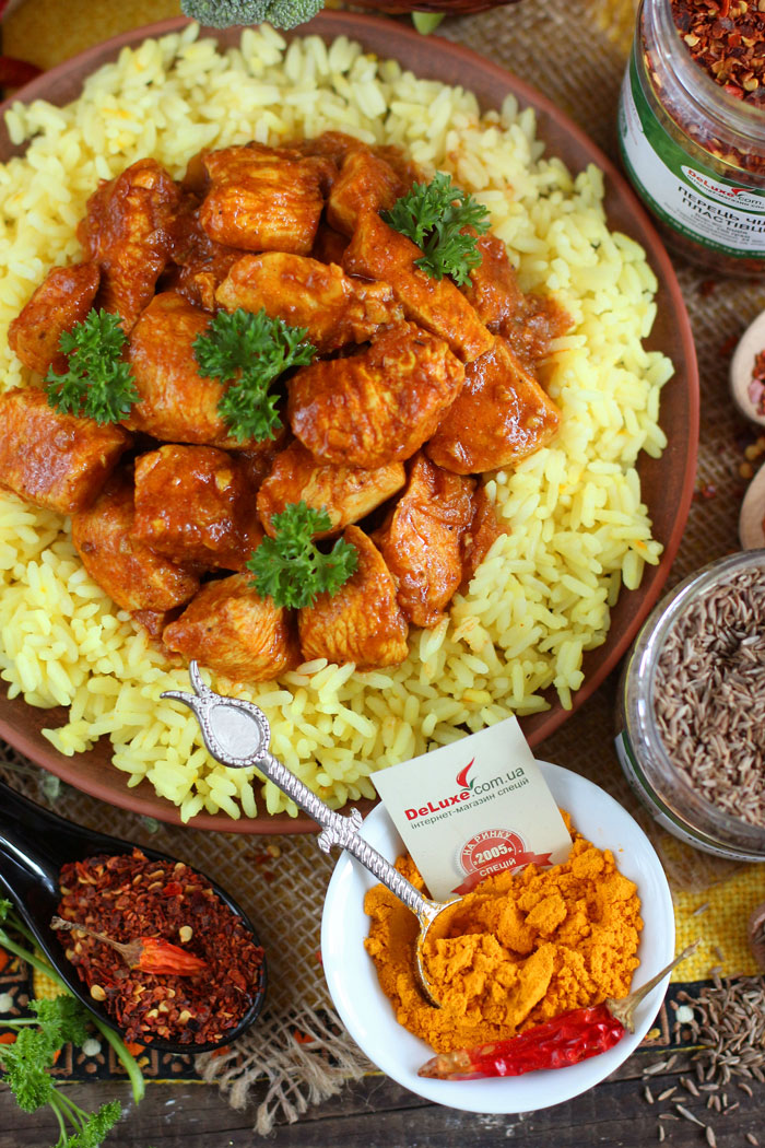 Пошаговый рецепт индийского карри с курицей