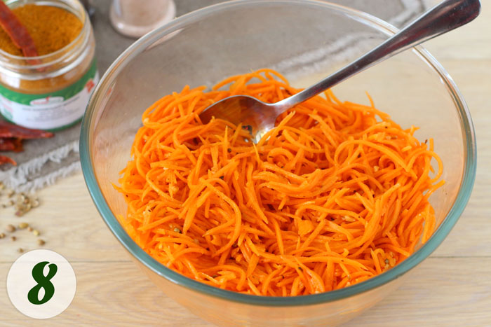 Рецепт моркови по-корейски в домашних условиях