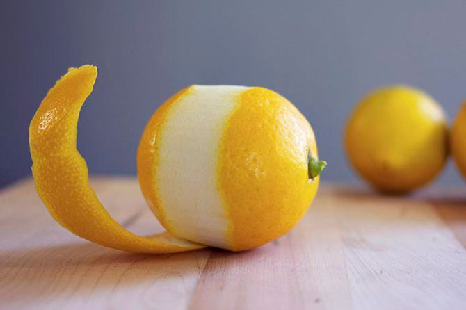 Что такое цедра лимона? Фото