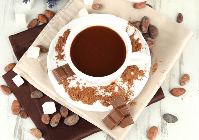 Какао из какао бобов Рецепт