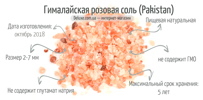 Характеристика гималайской соли