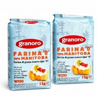 Мука Манитоба Granoro Farina Manitoba из мягких сортов пшеницы 1 кг